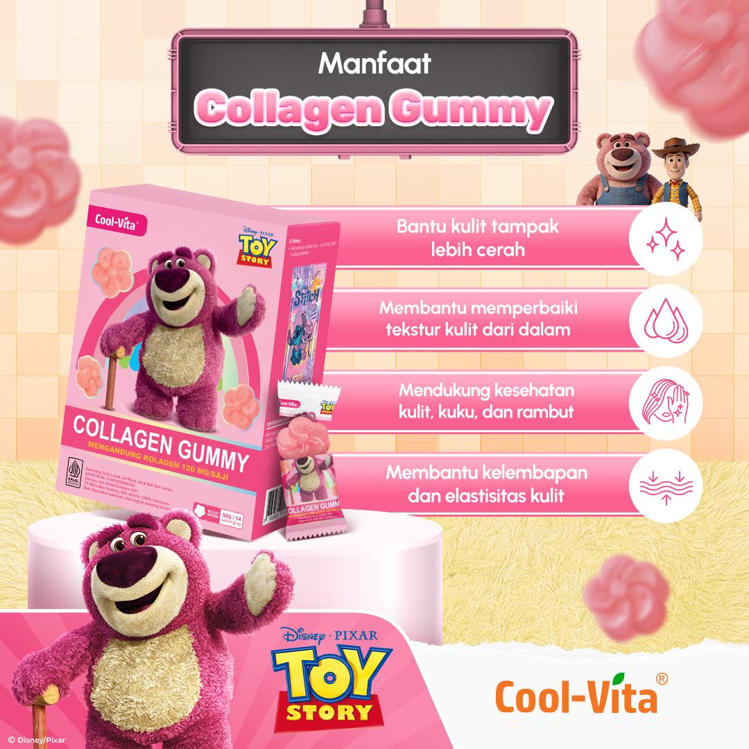 Coolvita Collagen Gummy Disney Toystory Variant 1,2,4,8 Box