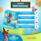 Coolvita DHA Gummy Zootopia2 3 box + Coolvita DHA Gummy 1 Pouch