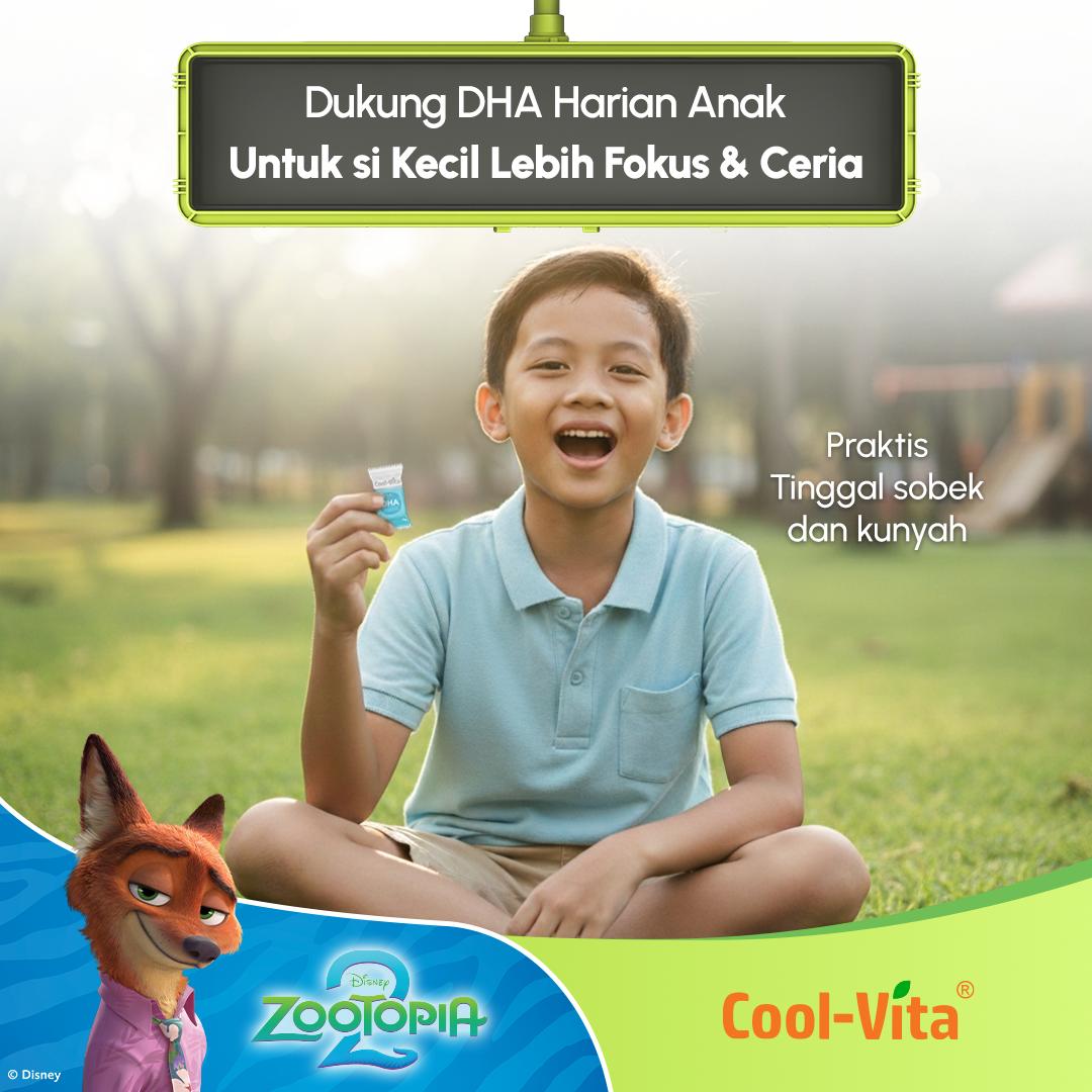 Coolvita DHA Gummy Zootopia2 3 box + Coolvita Collagen Gummy 1 Pouch
