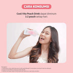 Collagen Ready to Drink Apple Peach Flavor