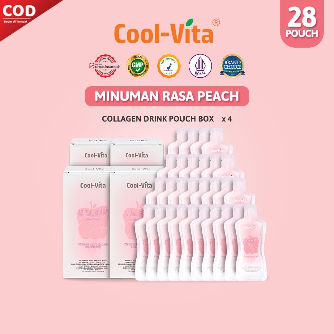 Collagen Ready to Drink Apple Peach Flavor