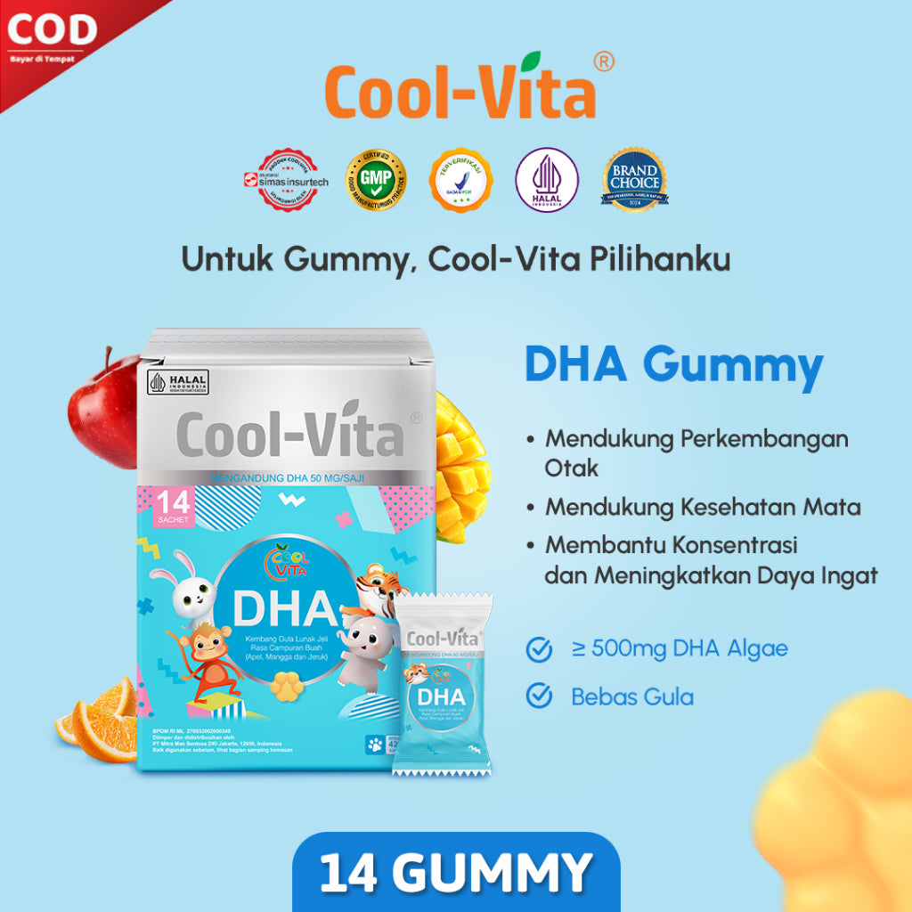DHA Gummy Box (14 Gummies)
