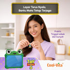 CoolVita Disney ToyStory5 Lutein Gummy Box 14 Sachet Rasa Mix Berry Variants 1,2,4