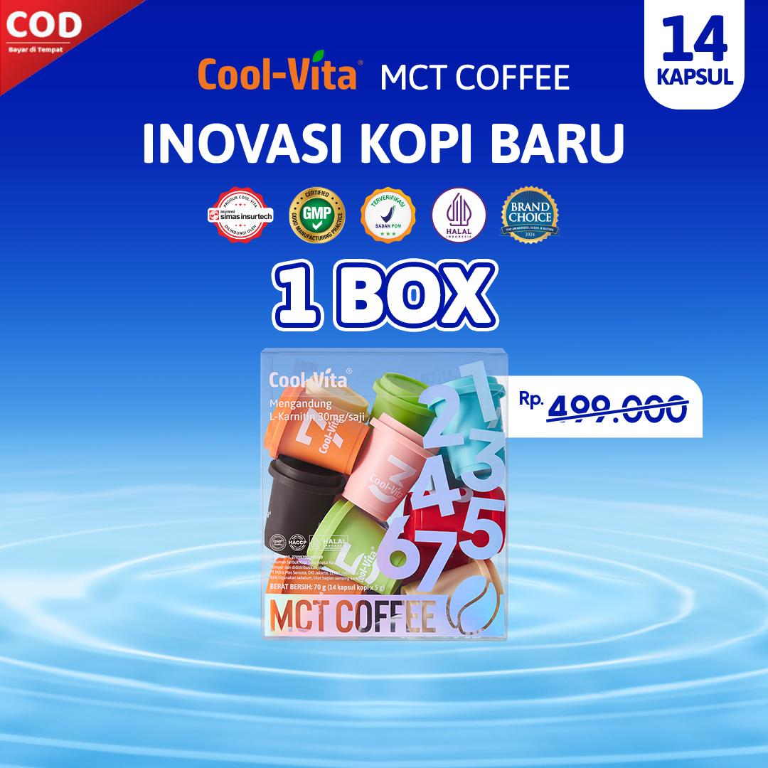 MCT Coffee Assorted Flavors 14 Capsules (7 Flavors)