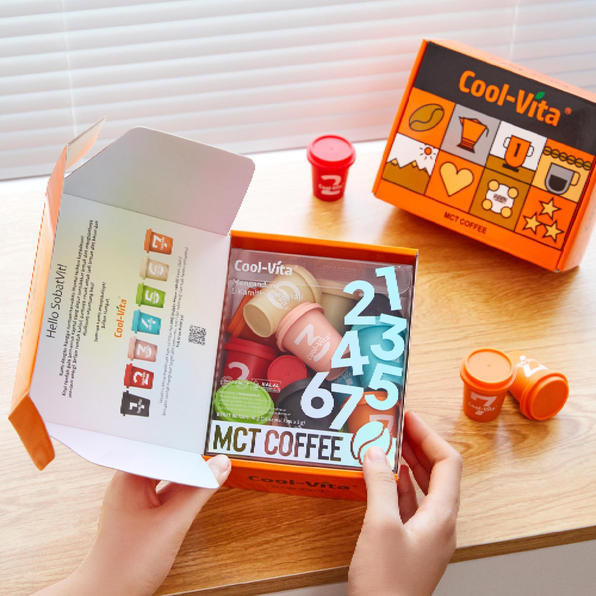 MCT Coffee Assorted Flavors 14 Capsules (7 Flavors)