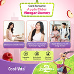 Coolvita Apple Cider Vinegar Gummy Sleeve Zootopia2 Box