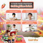 Coolvita Calcium Magnesium Zinc Drink Disney Toy Story Box Isi 10 Sachet (All In One) - Special Programs