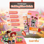 Coolvita Calcium Magnesium Zinc Drink Disney Toy Story Box Isi 10 Sachet (All In One) - Special Programs