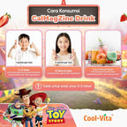 Coolvita Calcium Magnesium Zinc Drink Disney Toy Story Box Isi 10 Sachet (All In One) - Special Programs